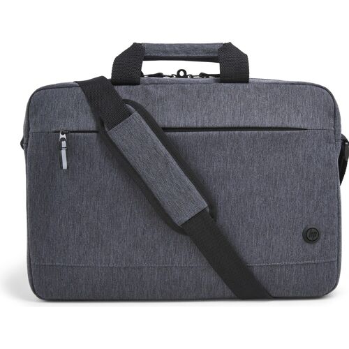 Graue Laptoptasche mit Schultergurt und Reißverschluss. Graue Laptoptasche mit Schultergurt und Reißverschluss.