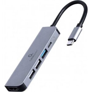 USB-C-Hub mit HDMI und mehreren USB-Ports für Laptops
