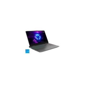 Laptop mit leuchtendem Bildschirm und Intel Core Logo.