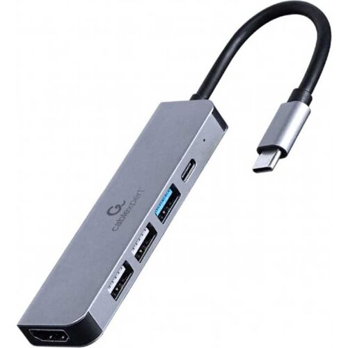 USB-C-Hub mit HDMI und mehreren USB-Ports für Laptops USB-C-Hub mit HDMI und mehreren USB-Ports für Laptops